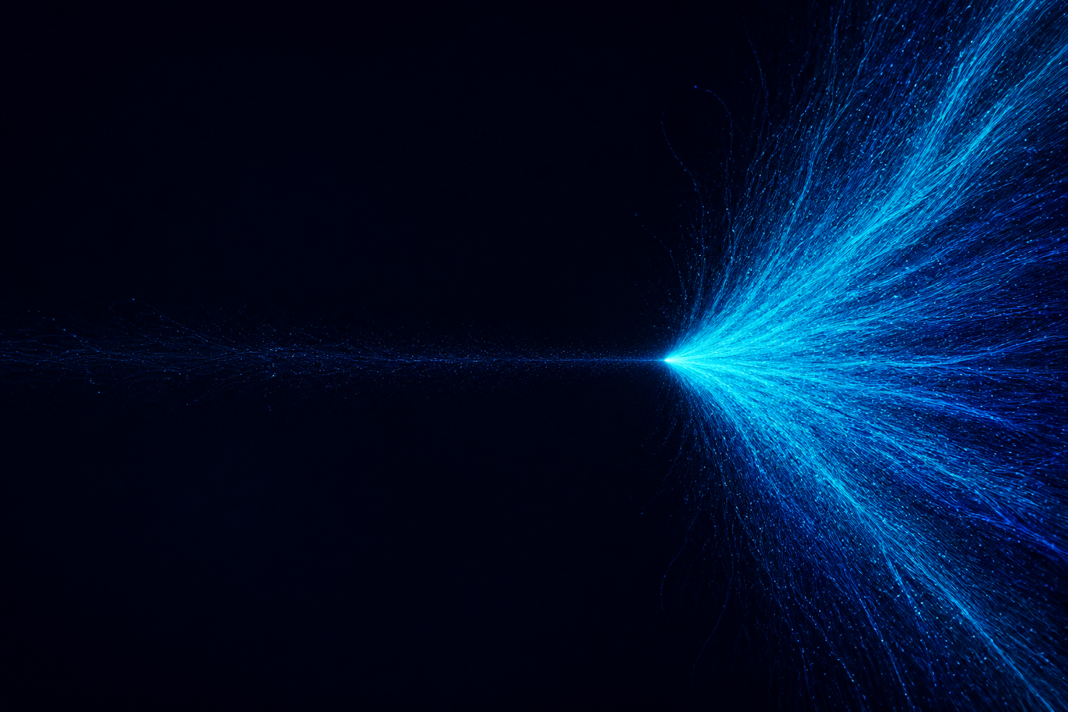 Three years of sparks converging into one seed — then the seed detonates into twenty days of generation