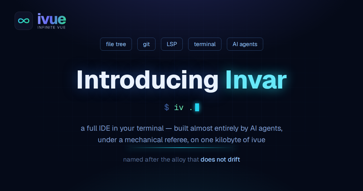 Introducing Invar