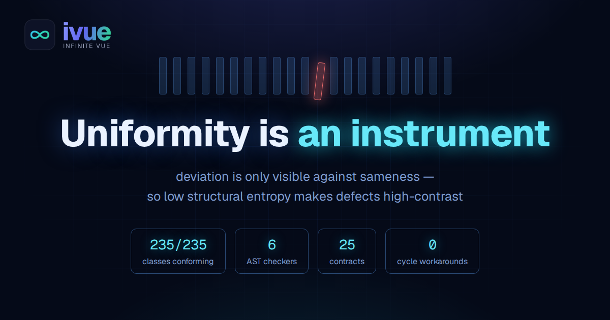 Uniformity is an instrument